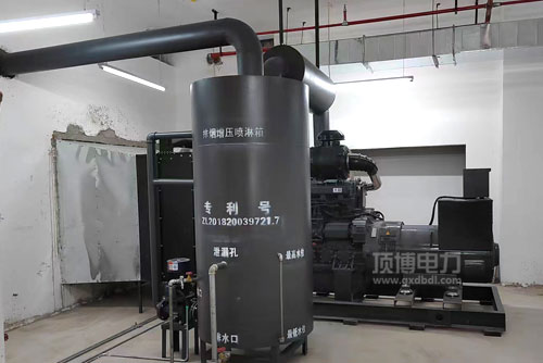 中国建筑第五工程局有限公司订购400KW、350KW柴油发电机组各一台